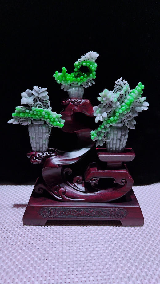 620750翡翠摆件【富贵平安】 商品图3