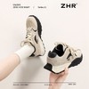 ZHR则则复古德训鞋女春季新款厚底增高运动休闲鞋柔软透气低帮鞋 商品缩略图2