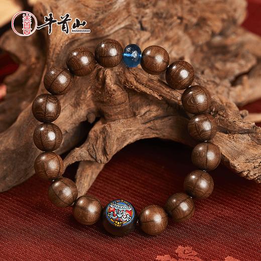 牛首山六道木八吉祥手串男老料降龙木手链念珠文玩原木送礼 商品图1
