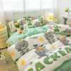 自然醒喜羊羊灰太狼四件套全棉斜纹卡通印花床单被套床上用品纯棉床笠款四件套JY 商品缩略图7