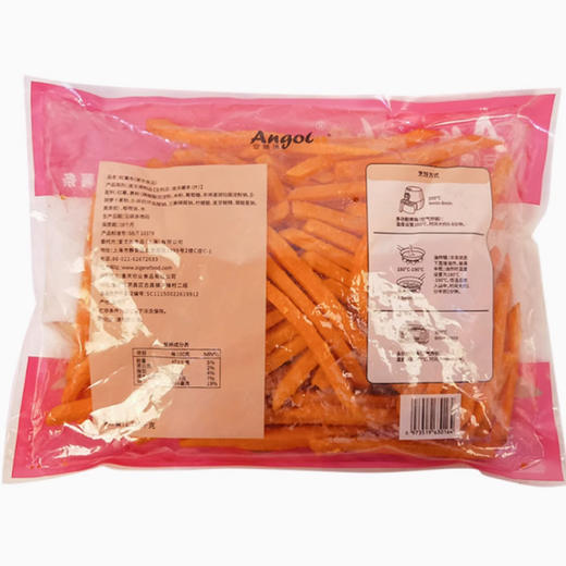 安格瑞10*10超脆红薯条1.135kg红薯条直切薯条冷冻薯条油炸小吃西餐快餐冷冻半成 商品图4
