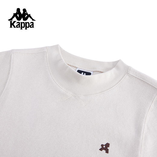 Kappa卡帕背靠背针织套头衫女新款圆领运动卫衣复古休闲长袖上衣K0F22WT81 商品图3