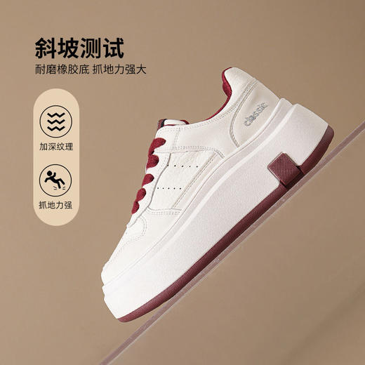 ZHR则则厚底轻便板鞋女春秋新款ins百搭休闲运动鞋显瘦增高小白鞋 商品图4