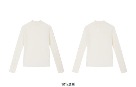 jnby   24年冬款  长袖套头毛衫  1OB31326H 商品图4