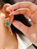 4.65ct蛋面祖母绿耳钉 商品缩略图4