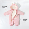 贝贝怡童装冬季女宝宝保暖夹棉连体衣连帽防风棉服小兔可爱哈衣ZB4DL061 商品缩略图2
