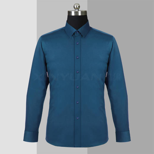 鑫缘 精品男长袖鹅绒衬衫 EC1601-1603 商品图0