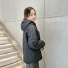 佐丹奴女装秋冬季大口袋连帽棉衣菱形格纹棉服外套05374614 商品缩略图5