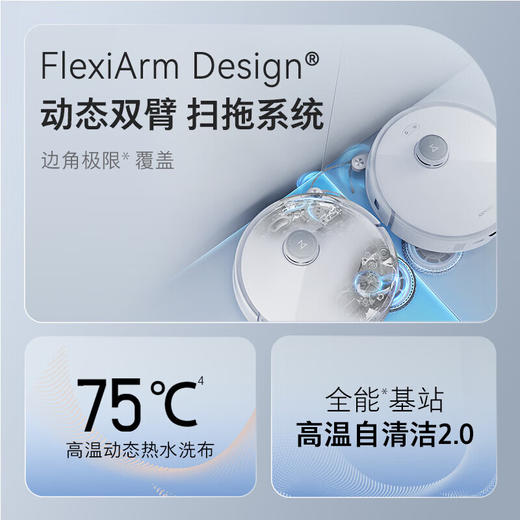 【小家电】石头roborock P20 Pro扫地机器人扫拖一体自动上下水 家用自动清洗拖地机清洗集尘拖布免洗P20Pro上下水 HF 商品图1