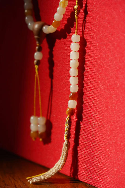 新疆和田玉籽料念珠 商品图5