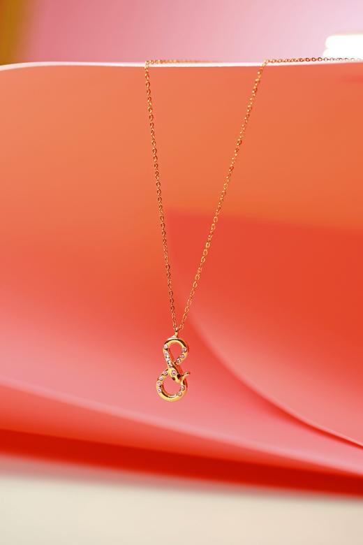 XYZT0708°金蛇开运/蛇来运转项链 商品图3