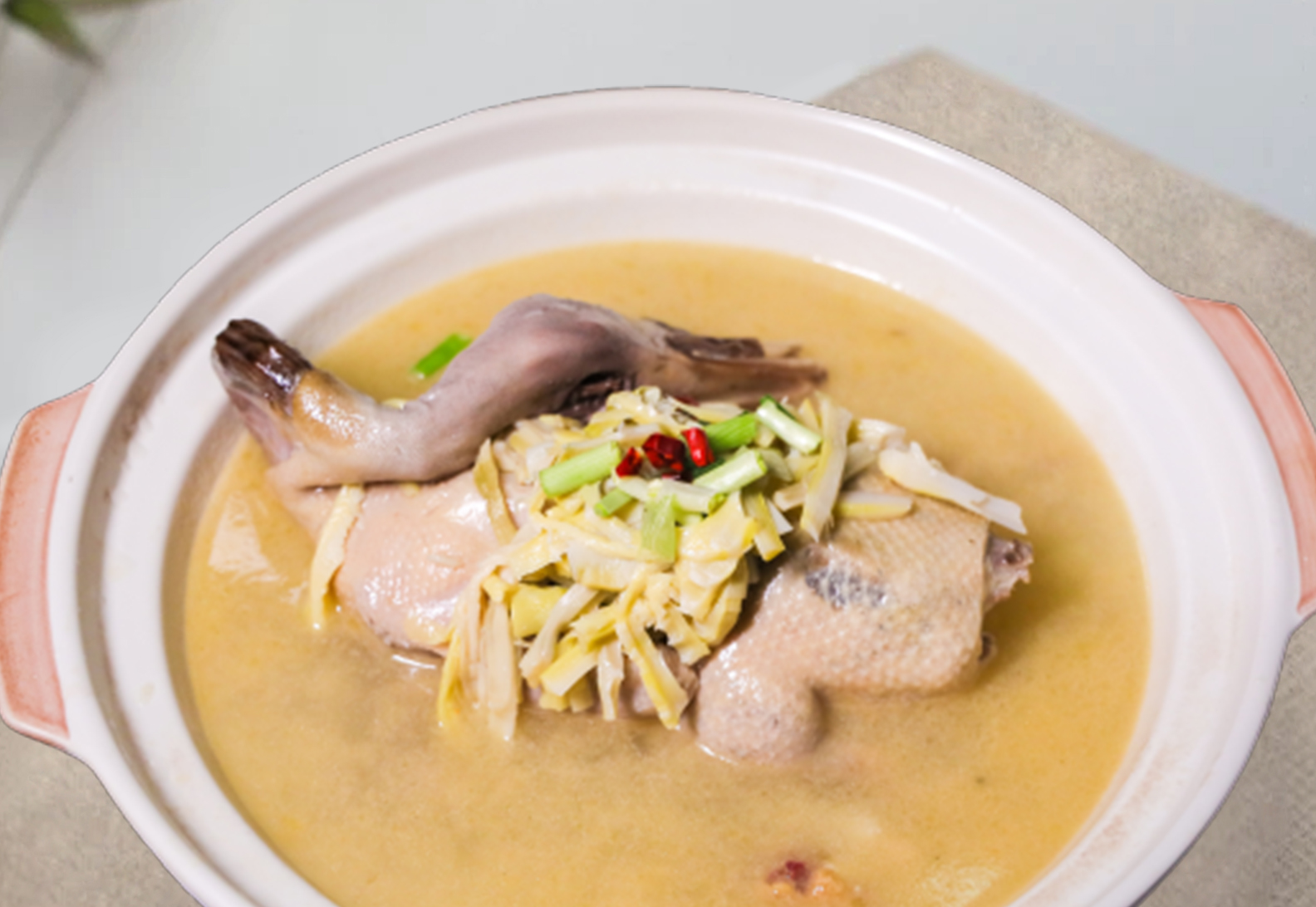 海中洲外带 | 笋干虫草花炖老鸭（下单后需提前一天预约提货）