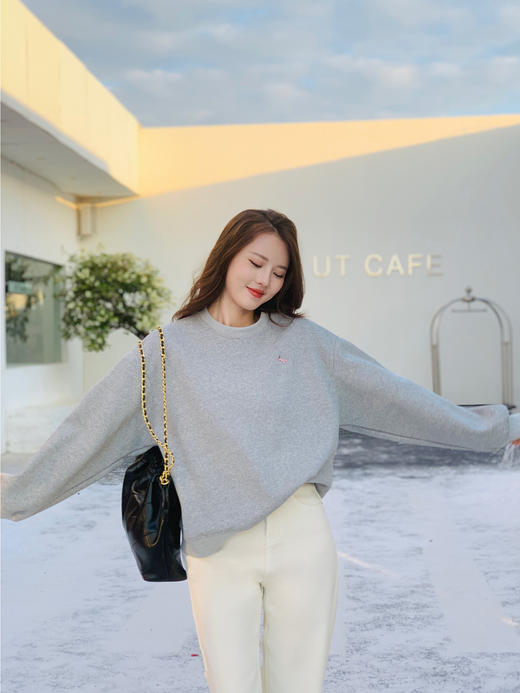 【百图lulu定制】【彩蛇加绒卫衣】刺绣吉祥彩蛇  加银狐绒 微宽松 天丝棉卫衣 商品图1