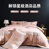雅芳婷高针长绒棉素色蕾丝床上四件套秋冬季床笠款被套枕袋套件 商品缩略图2