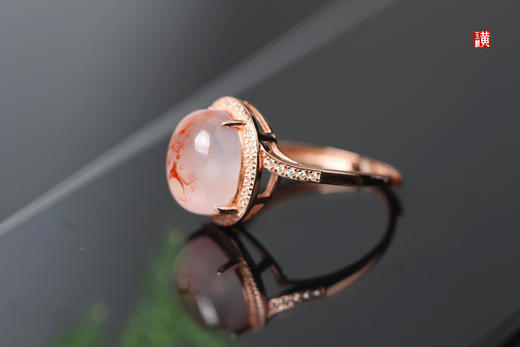 【兮薇】南红冰飘戒指 商品图1