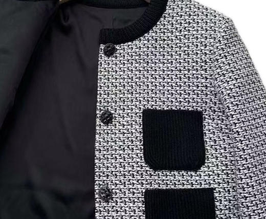 小香风粗花呢外套 商品图3