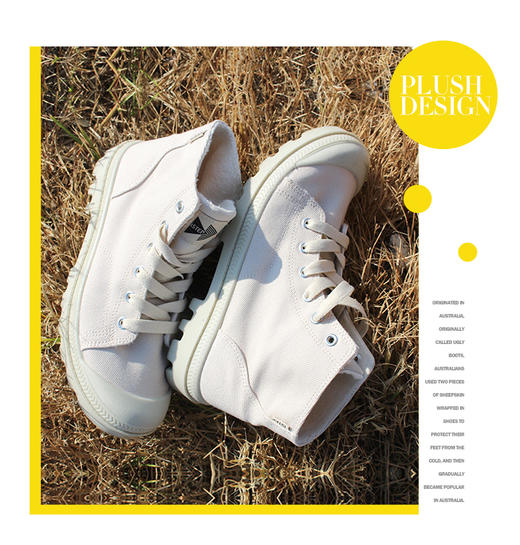 ISTEP春季女士帆布马丁靴厚底增高工装鞋薄款透气高帮徒步女鞋 商品图0