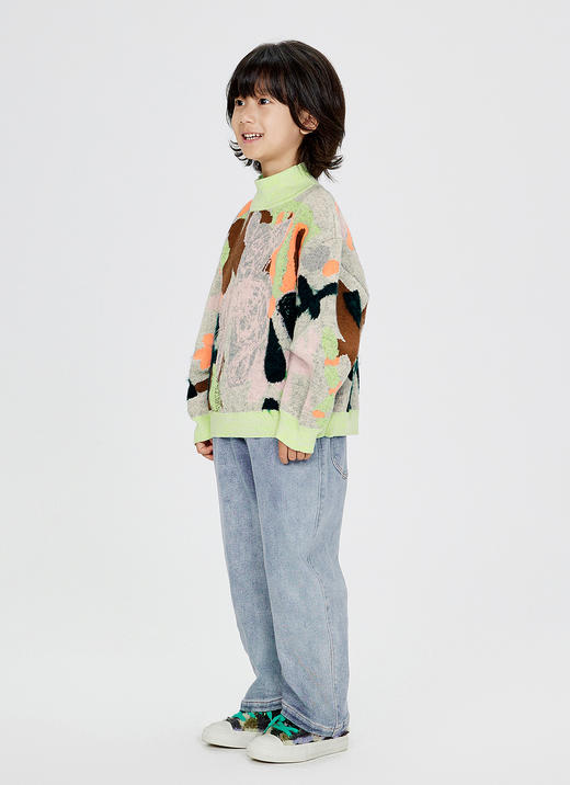 jnby  24年冬款  牛仔长裤  1OBE12310 商品图4