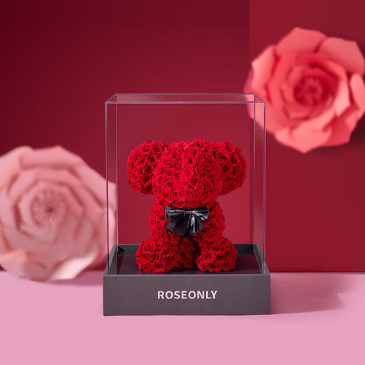 【告白神器】ROSEONLY诺誓 高端定制 永生玫瑰 玫瑰象 粉色 蓝色 红色  送朋友 送闺蜜 商品图0