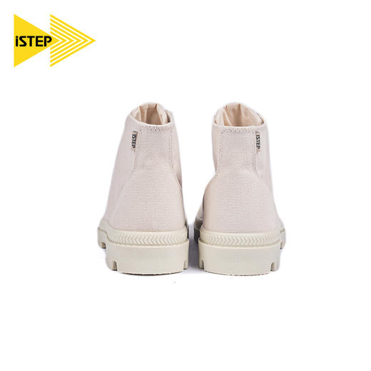 ISTEP春季女士帆布马丁靴厚底增高工装鞋薄款透气高帮徒步女鞋 商品图7