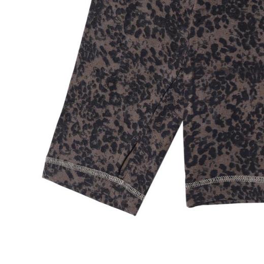 T2086秋冬季新款时尚个性美式明线立体提花半高领长袖T恤百搭情侣上衣 商品图4