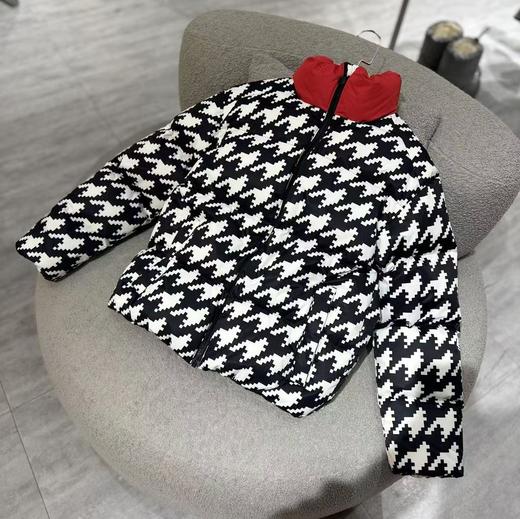 Perfect Moment - Nuuk Puffer Jacket - Houndstooth-Black/White - 童装 - 滑雪夹克 - 千鸟格/黑色/白色 商品图0