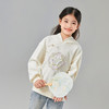 笛莎Deesha 童装女童卫衣2025春新款国风蝴蝶刺绣卫衣 商品缩略图0