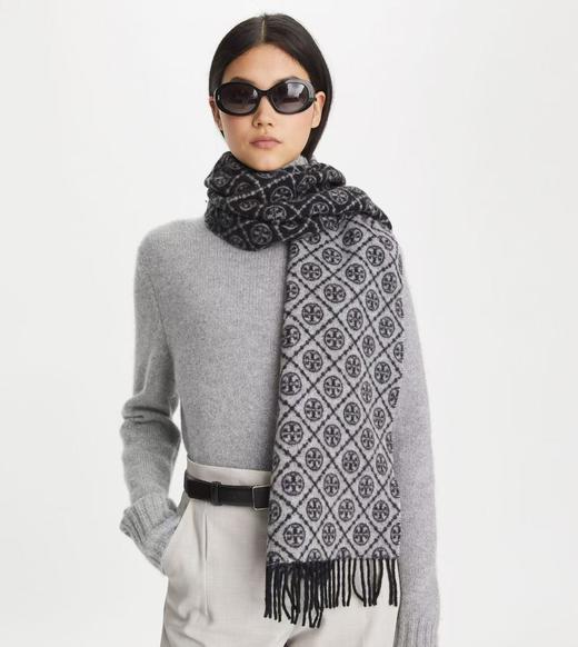 TORY BURCH 围巾女  164571-001 黑色. 商品图2