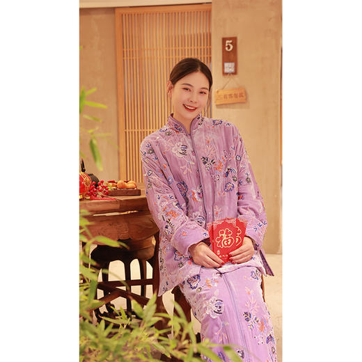 【抖音专属】南书•新中式棉服（24805207延维） 商品图3