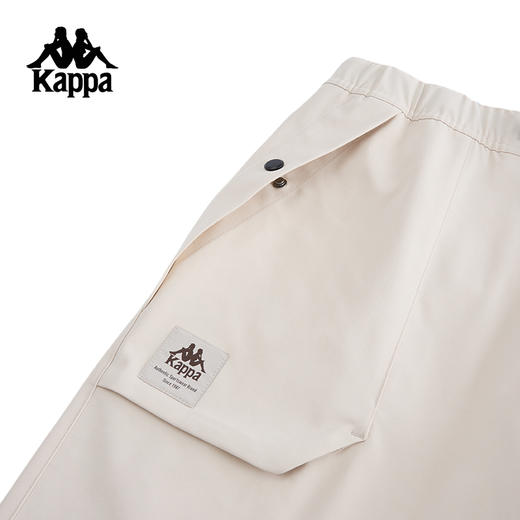 Kappa卡帕背靠背新款运动长裤男款复古休闲裤防水防油直筒裤子潮K0F12AX71 商品图3