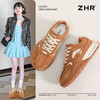 ZHR则则复古德训鞋女春季新款厚底增高运动休闲鞋柔软透气低帮鞋 商品缩略图7