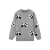 【团购价79.9】多多家男童毛衣秋冬款2024新款冬装儿童中大童熊猫保暖针织衫上衣9799 商品缩略图3