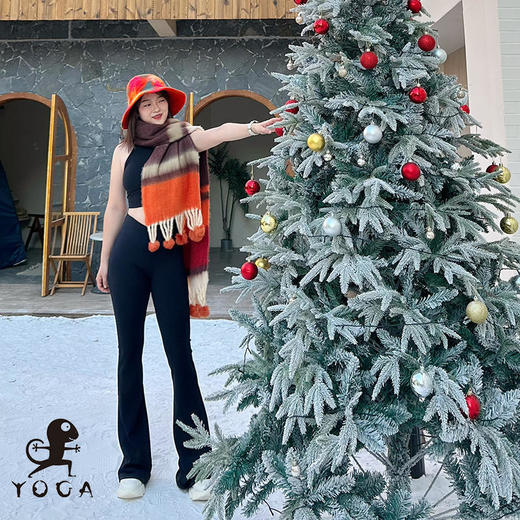 【现货秒发】壁虎瑜伽【2412TZ324】螺纹收腹高腰美背套装（可拆卸胸垫） 商品图3