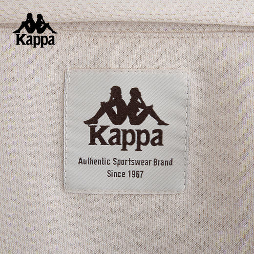 Kappa卡帕背靠背复古针织长裤女新款运动裤子松紧腰休闲裤束脚裤K0F22AK80 商品图1