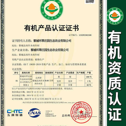 【厂商直发】有机党参 煲汤 泡水100g/250g  有机认证 商品图1