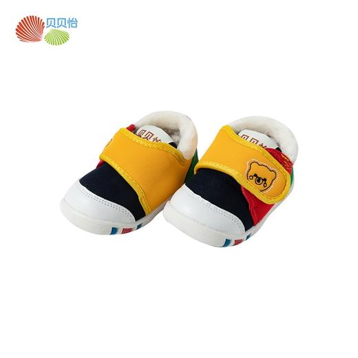 贝贝怡冬季男女宝宝学步鞋婴幼童鞋柔软轻便魔术贴布鞋ZB4DX019 商品图2