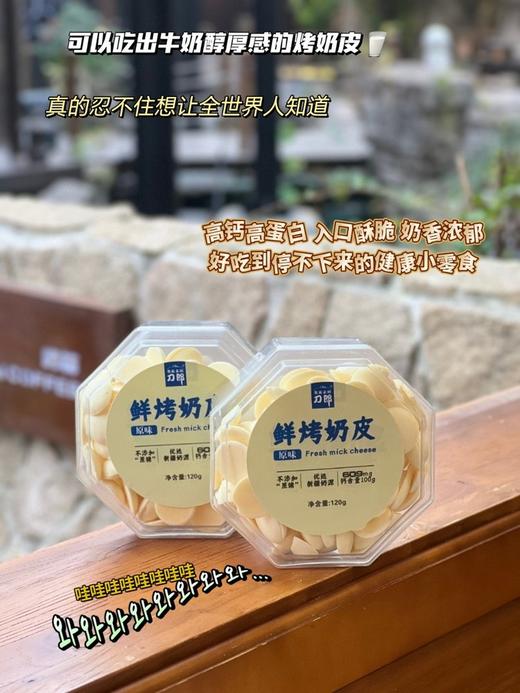 10斤鲜奶出1斤奶皮【新疆鲜烤奶皮】🔺不加一滴水❗纯净草原牛奶❗乳蛋白含量超级高❗❗可以嚼着吃的牛奶，再也不担心孩子不爱喝牛奶了~ 商品图6