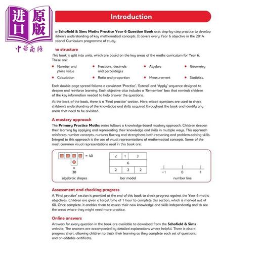预售 【中商原版】英国S&S教辅Primary Practice Maths Book Year 6 (Available May 2023) 小学数学练习册六年级  附电子答案  商品图2
