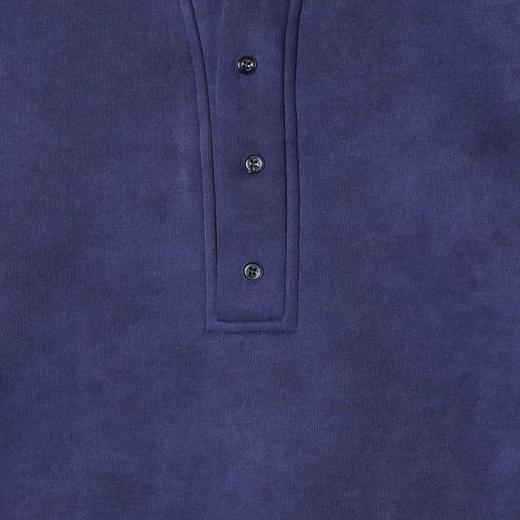 WY944秋冬季新款时尚个性美式街头扎染按扣假两件卫衣宽松情侣套头上衣 商品图3