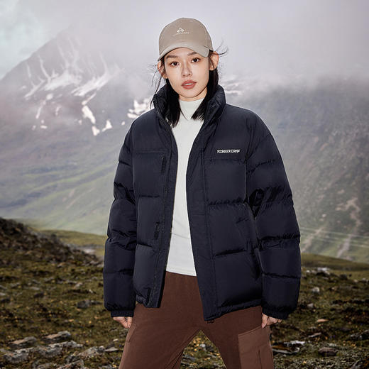 【299秒杀女士立领款！独家福利！】拓路者700蓬绒羽绒服女冬季新款立领面包服防风加厚保暖短款外套 商品图2