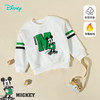 迪士尼童装秋冬季男童米奇卡通印花酷帅卫衣宝宝加绒保暖套头上衣ZD1ES002 商品缩略图1