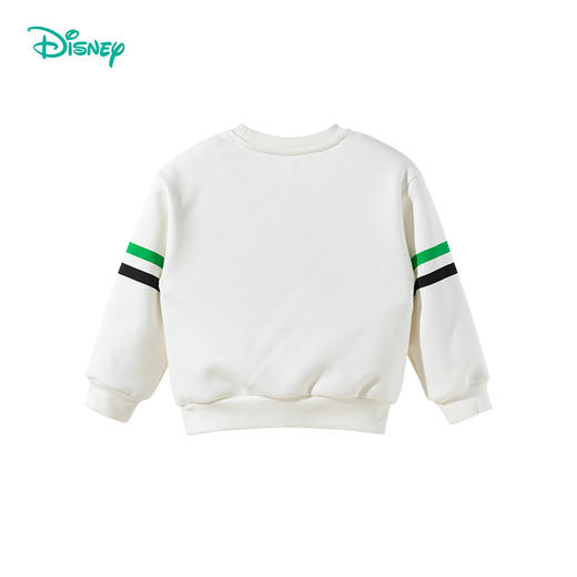迪士尼童装秋冬季男童米奇卡通印花酷帅卫衣宝宝加绒保暖套头上衣ZD1ES002 商品图3