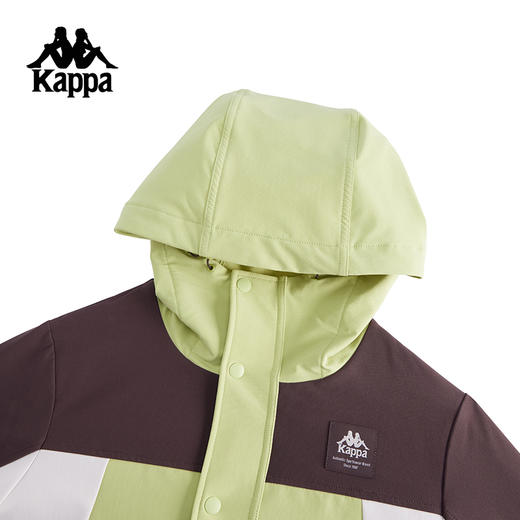 Kappa卡帕背靠背新款运动防风衣女款户外夹克防泼水连帽外套上衣K0F22FJ82 商品图2