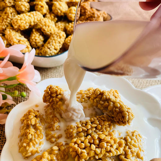 藏本香青稞酥200g米条/米块/米饼/米球 四种形状可选四川成都发货 商品图4