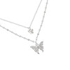 PIARA 闪钻蝴蝶双层项链 商品缩略图1