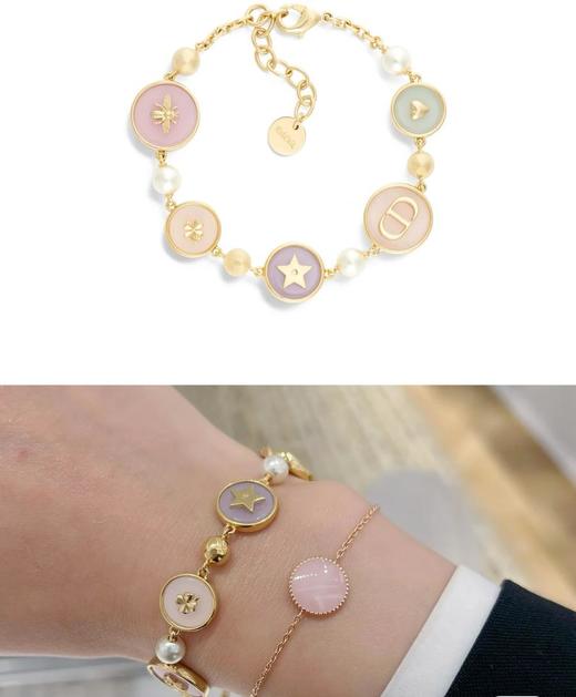 迪奥25早春最新款绝美系列多彩小圆手链（XTY） 商品图5