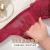 【小胸专属 聚拢显大】时尚蕾丝红色内衣女高弹收副乳无钢圈文胸花影悠悠 商品缩略图4