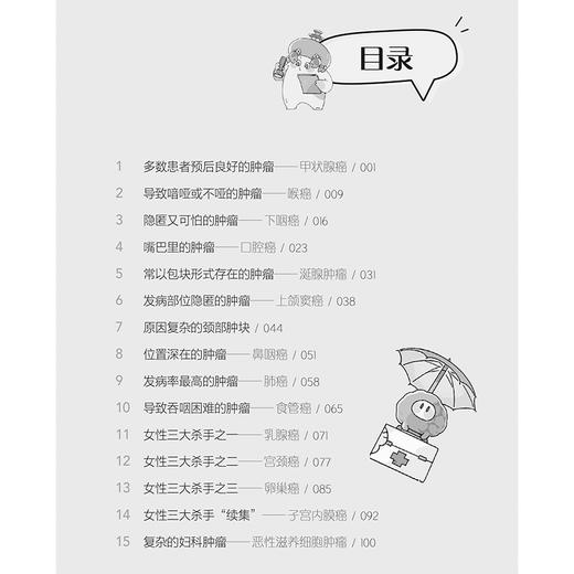 防患未然话肿瘤 刘宏伟 赵岩编 以趣味漫画解读肿瘤 甲状腺癌 口腔癌 鼻咽癌 乳腺癌 宫颈癌 卵巢癌等9787117366793人民卫生出版社 商品图3