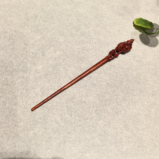 梅花&祥云&竹节°小叶紫檀发簪 商品图2
