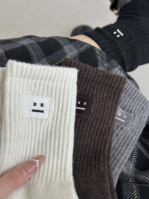 笑脸袜4双（b锁 商品图0